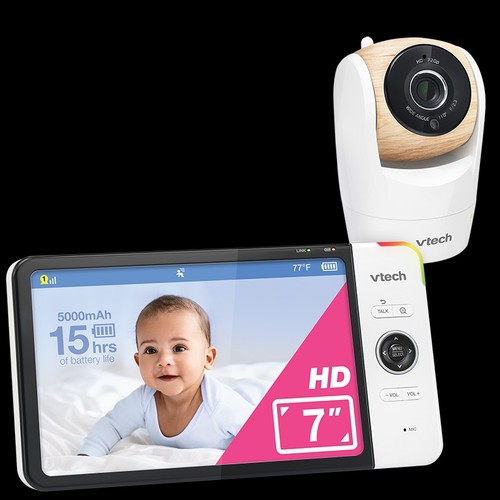 Vtech VM919HD 7" HD Video Baby Monitor w/ 360 Pan - photo 5
