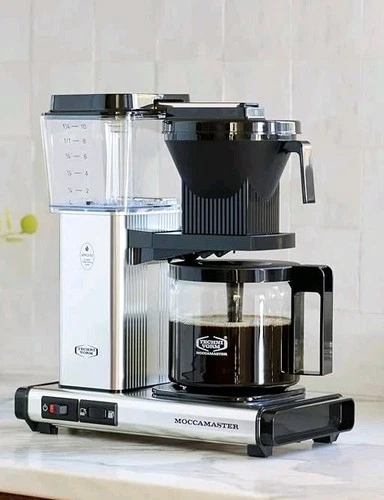 Technivorm Moccamaster Select Matte Silver 10-Cup Coffee Maker