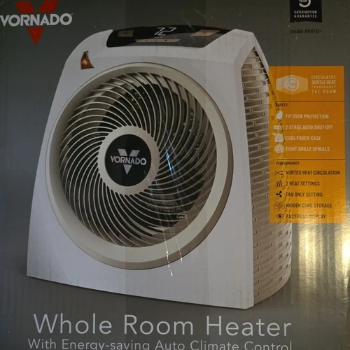 Vornado AVH10 (2025) Space Heater, Fan Only, Digital Display