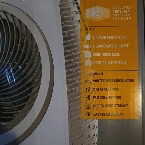 Vornado AVH10 (2025) Space Heater, Fan Only, Digital Display - photo 2