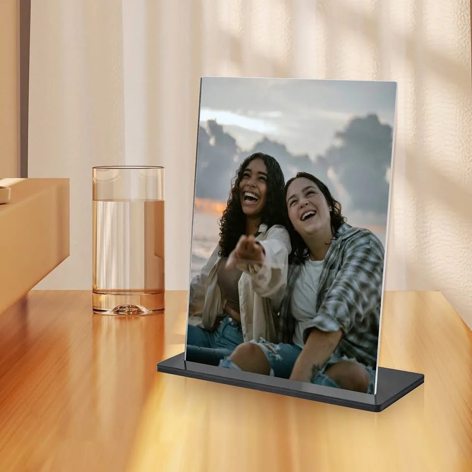 Custom-Printed Vertical Acrylic Plaque thumbnail
