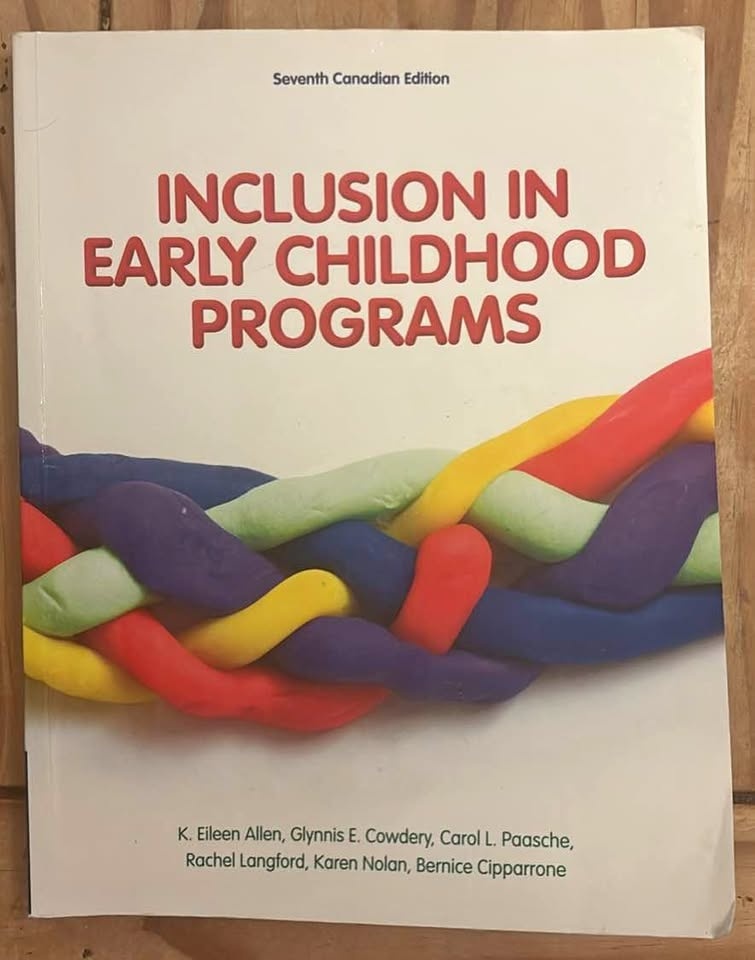 ECE Textbook - inclusion in early childhood programs 7th edition