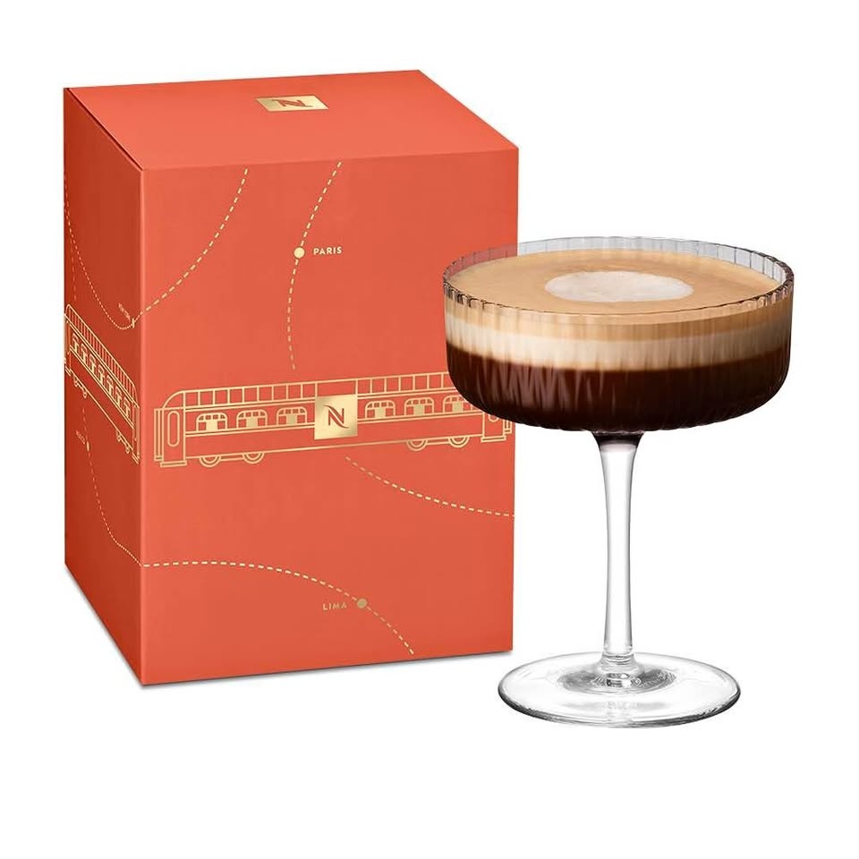 Nespresso Barista Festive Glass