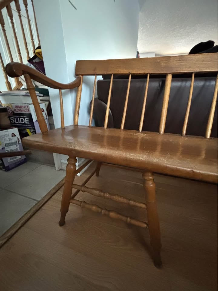 Vintage 7ft bench/seat - photo 2