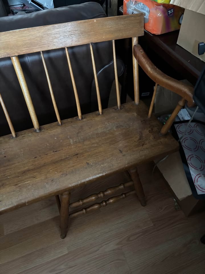 Vintage 7ft bench/seat - photo 3