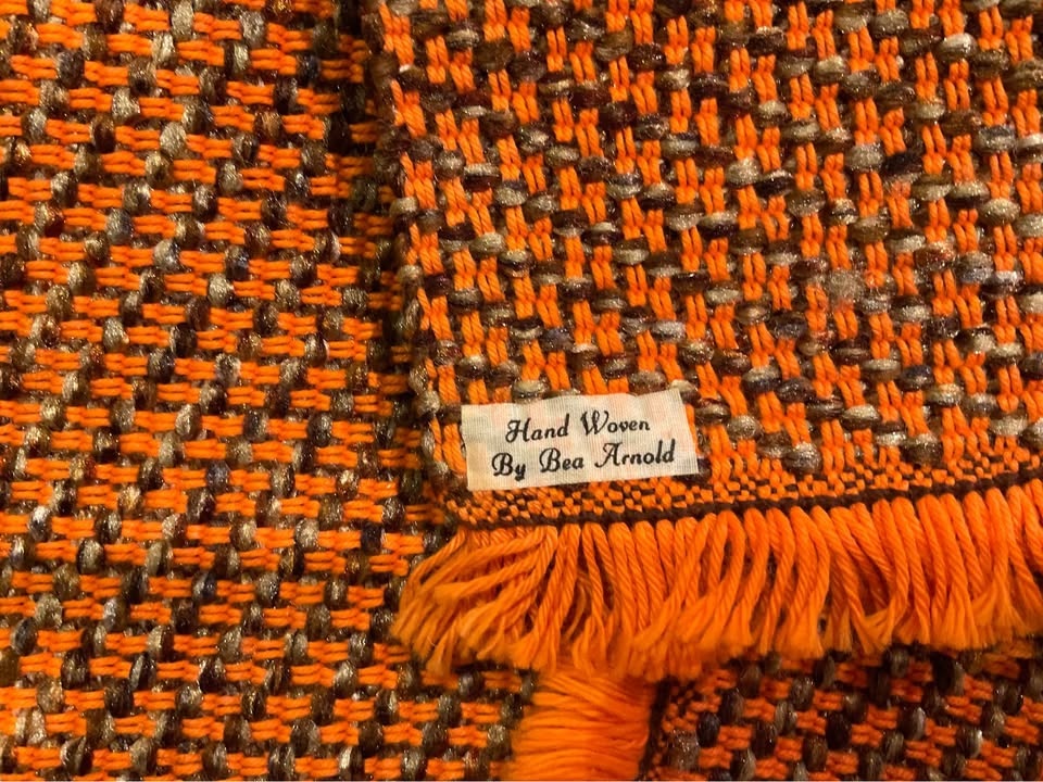 RARE Bea Arnold Handwoven Placemats 1970’s - Set of 4 - photo 2