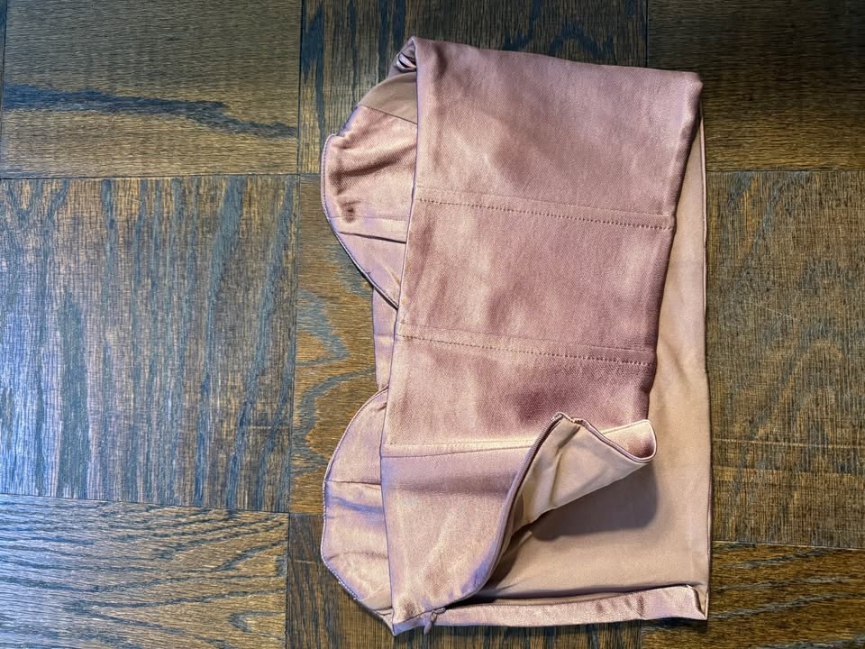 Zara Satin Pink Bandeau - M - photo 3