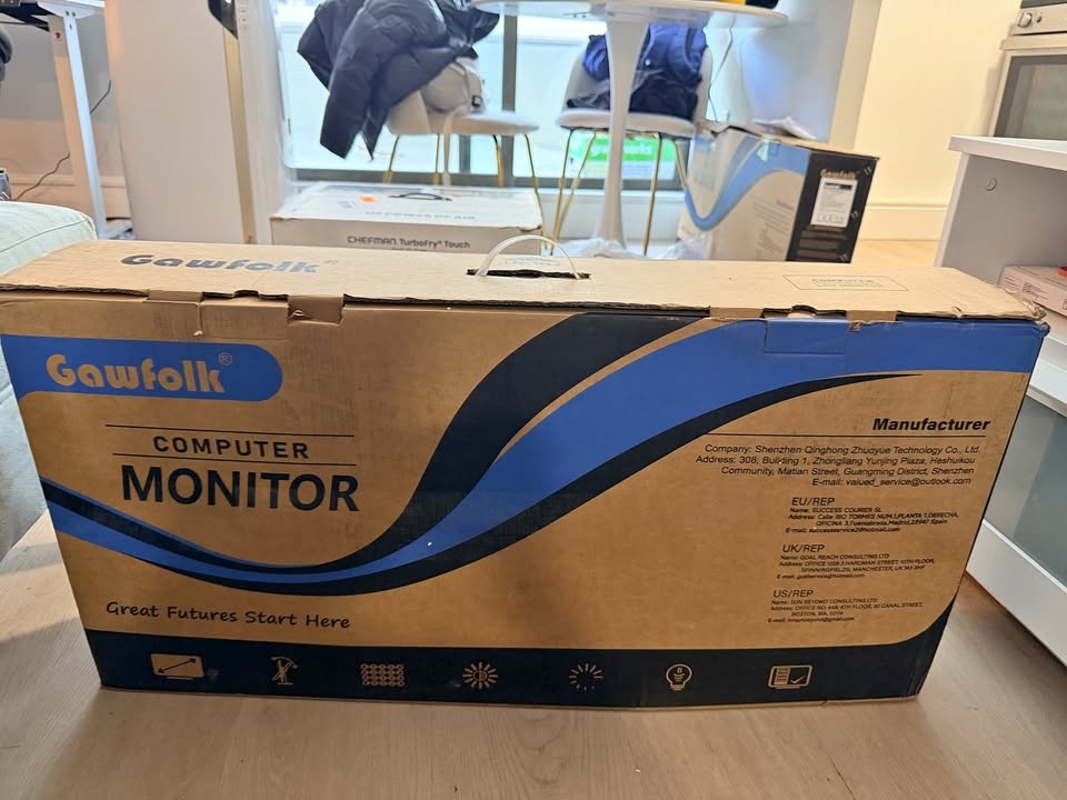 Gawfolk 34" Ultrawide Curved Gaming Monitor