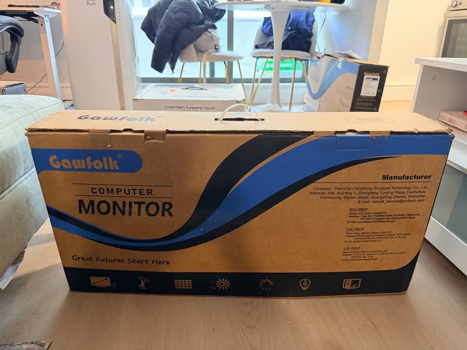 Gawfolk 34" Ultrawide Curved Gaming Monitor - photo 3
