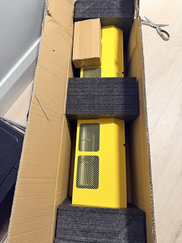 Omberr Heavy Duty Electric Utility Heater (2 Units Available)