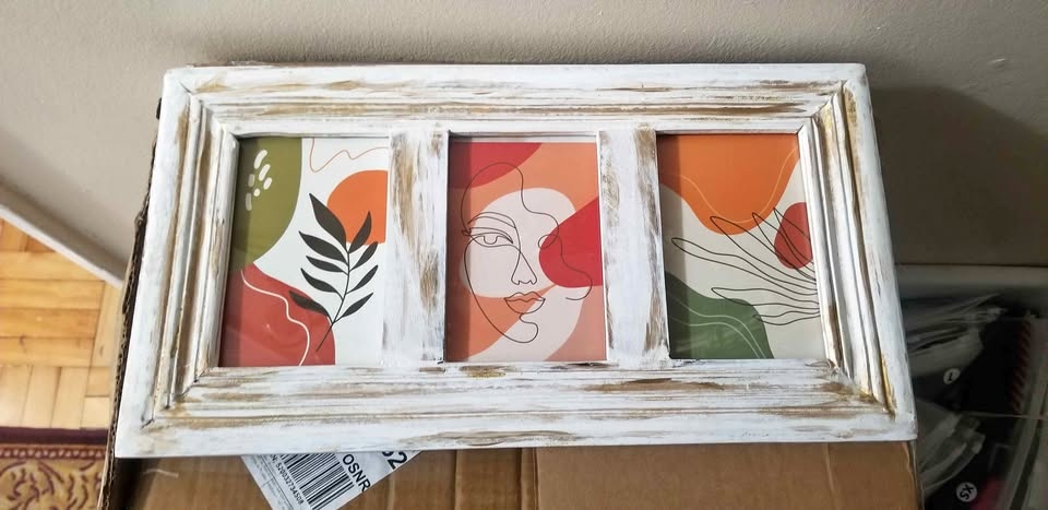 3 Photo Picture Frame