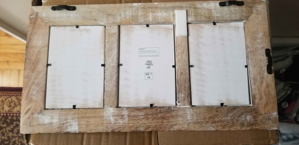3 Photo Picture Frame - photo 2