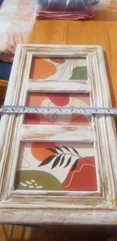3 Photo Picture Frame - photo 5