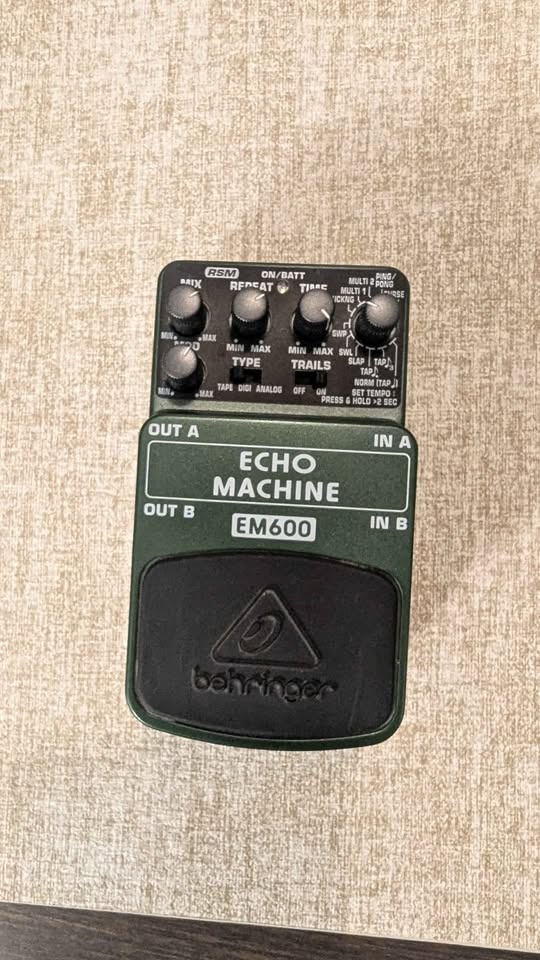 Behringer Echo Machine EM600 Digital Delay Pedal
