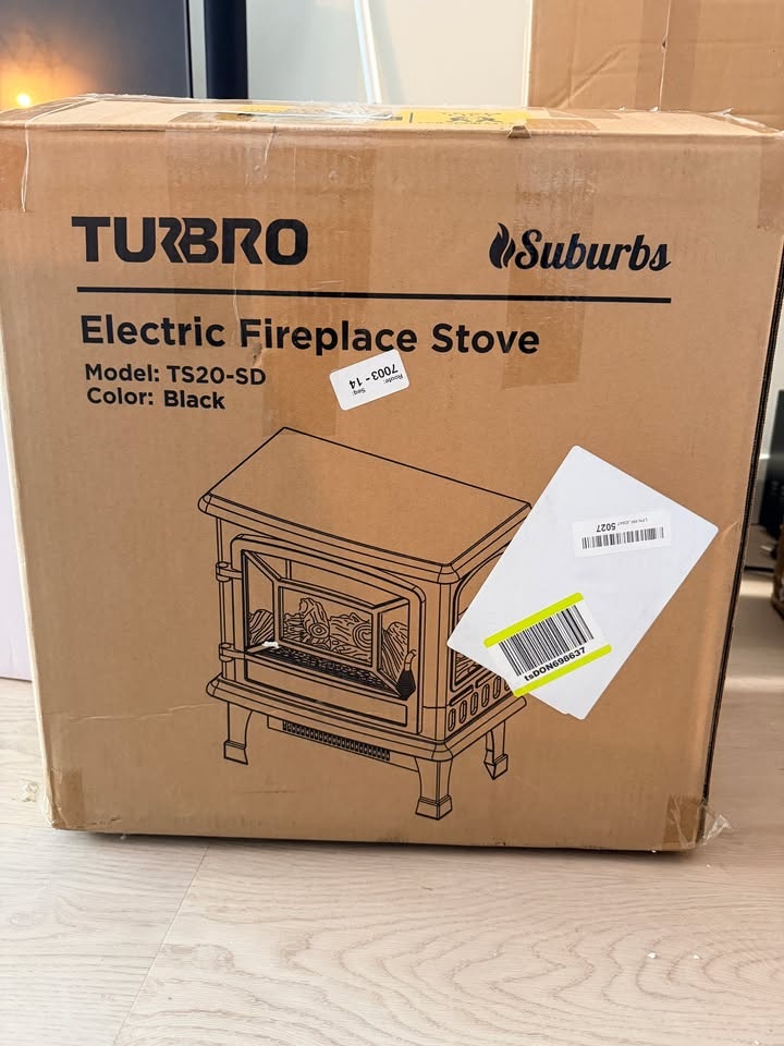 Turbo Suburbs Electric Fireplace Stove - photo 3