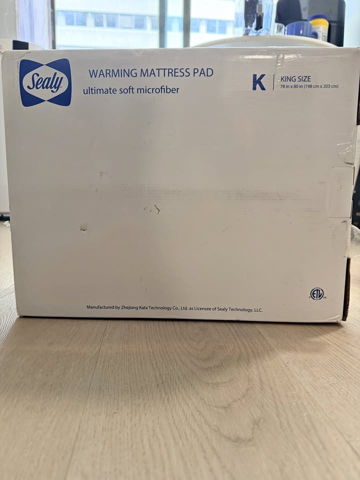 Sealy Warming Mattress Pad (King Size)