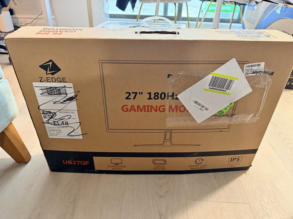 Z-Edge 27" Gaming Monitor