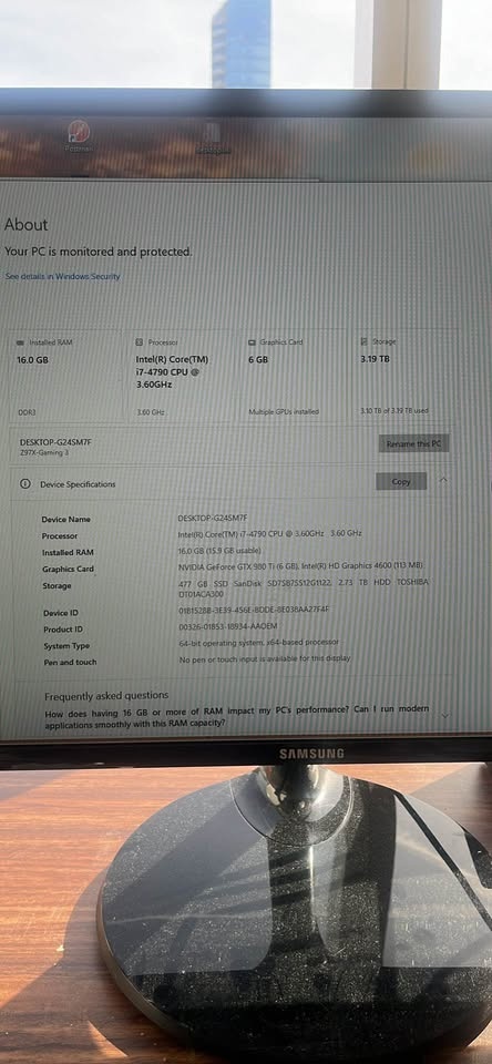 iBUYPOWER Gaming PC Intel Core i7 GTX 980 Ti - photo 2