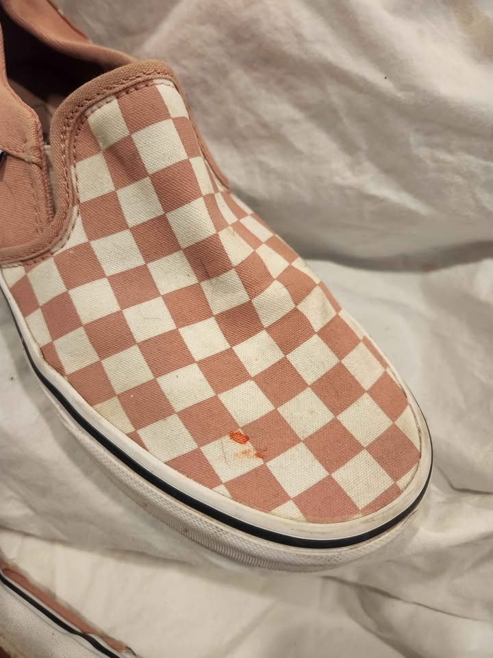 7.5W Pink Checkered Vans 🏆 - photo 2