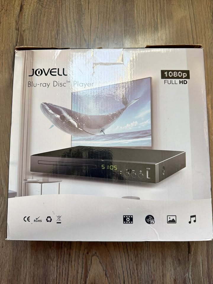Blue-Ray DVD CD Disc Player