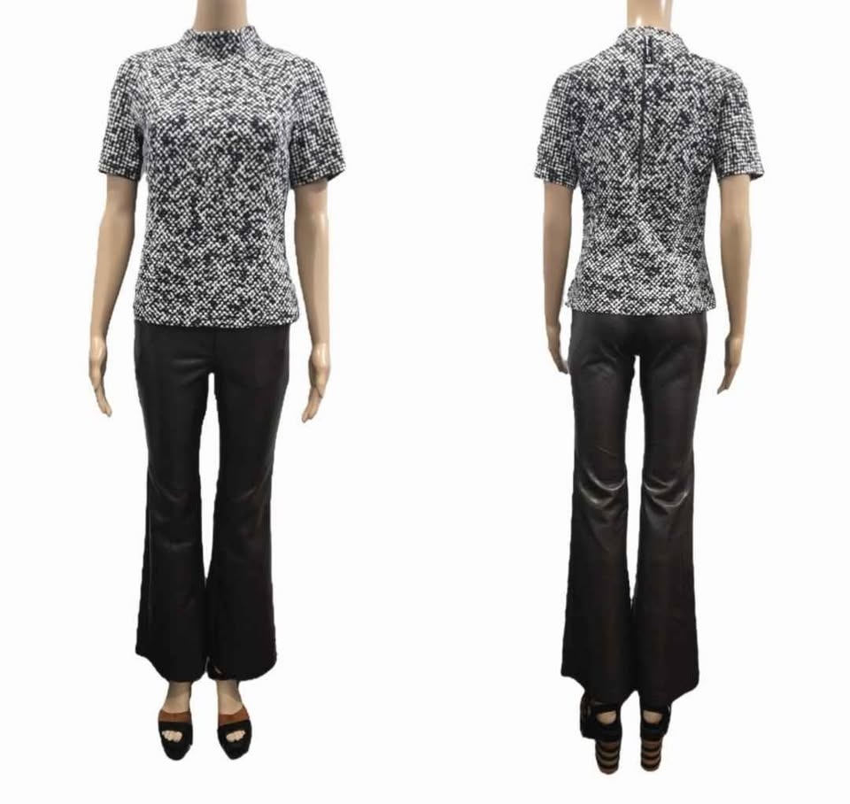 Aritzia Wilfred Beatrix Flare Vegan Leather Pants Size 2 - photo 4