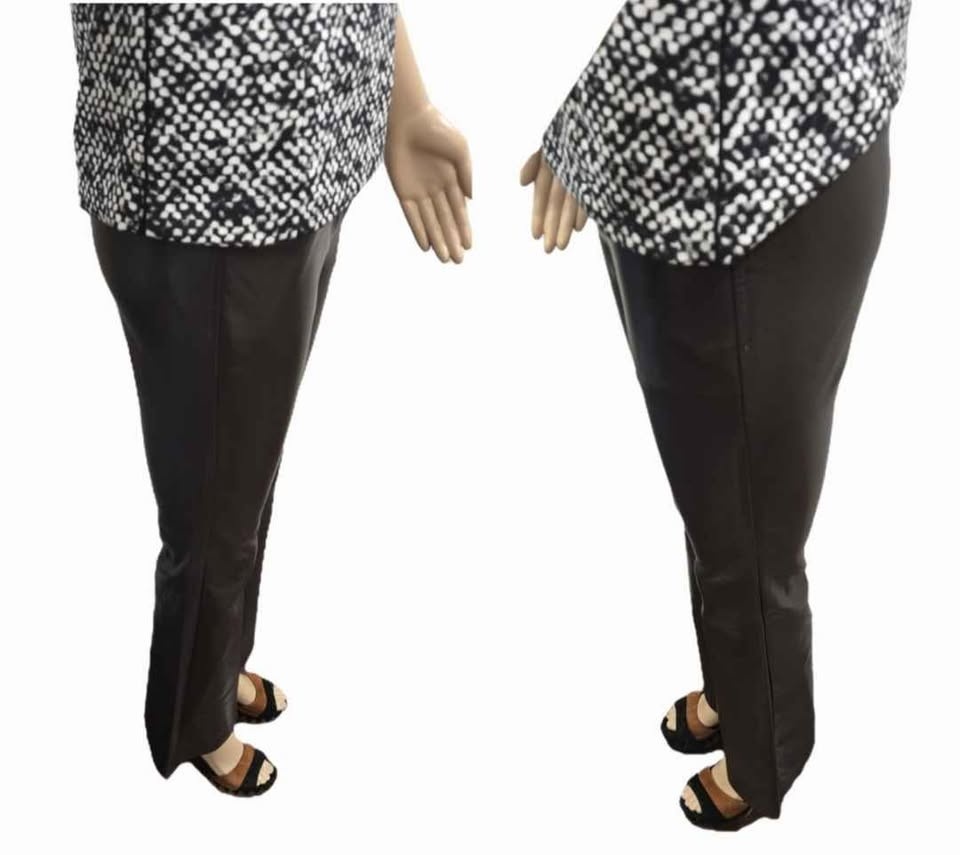 Aritzia Wilfred Beatrix Flare Vegan Leather Pants Size 2 - photo 5