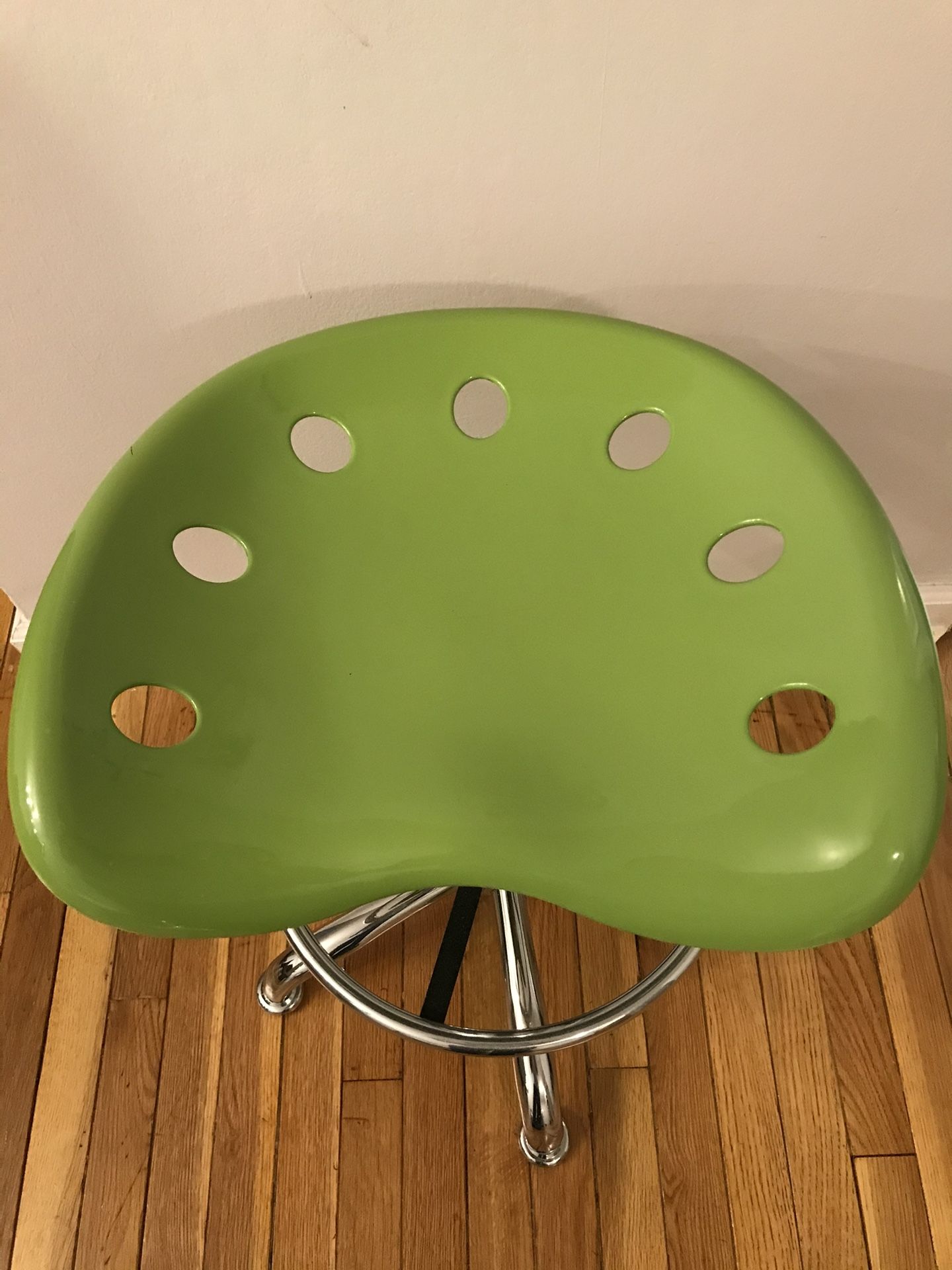 Green Tractor Seat Bar Stool - photo 4