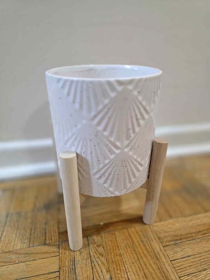 Plant pot with stand