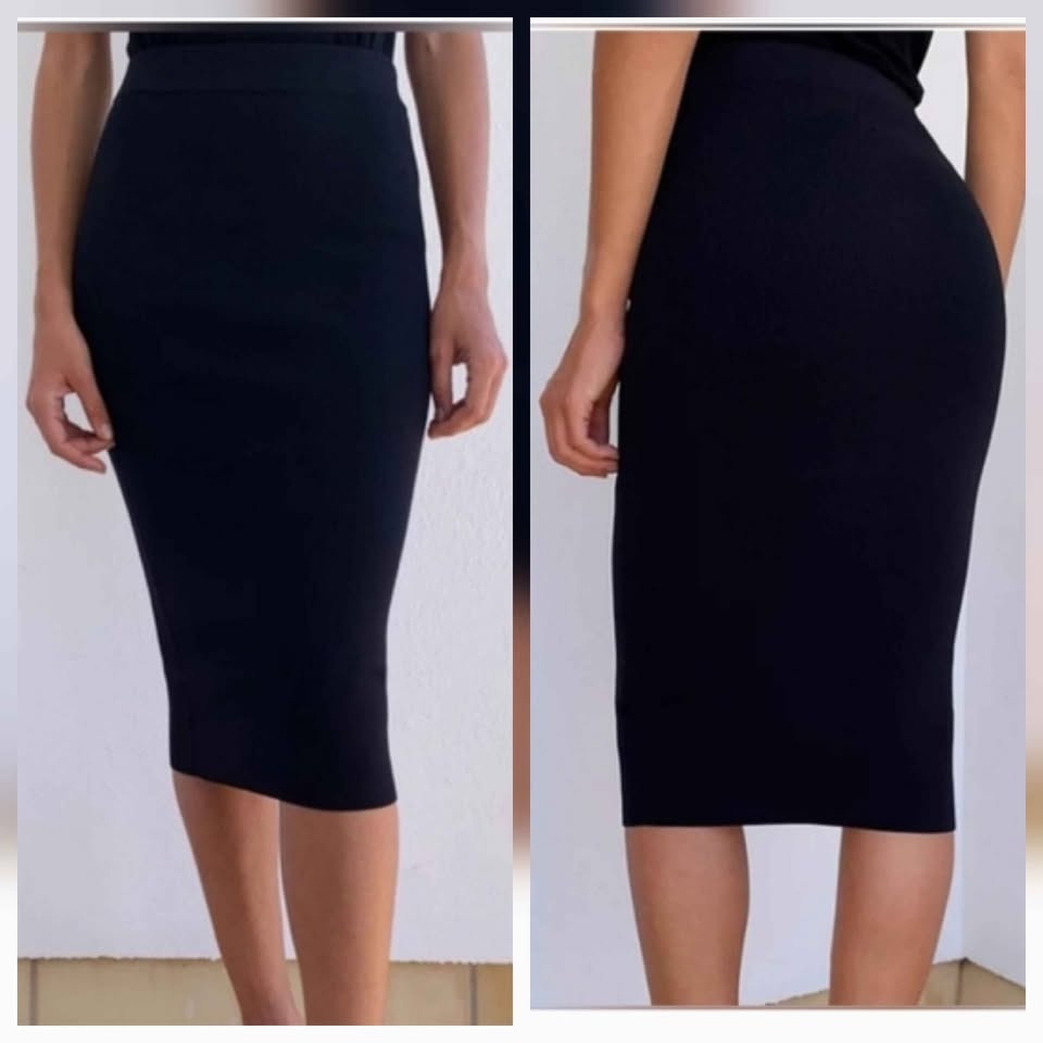 Aritzia Babaton Sculpt Knit Tube Skirt Size S - photo 3