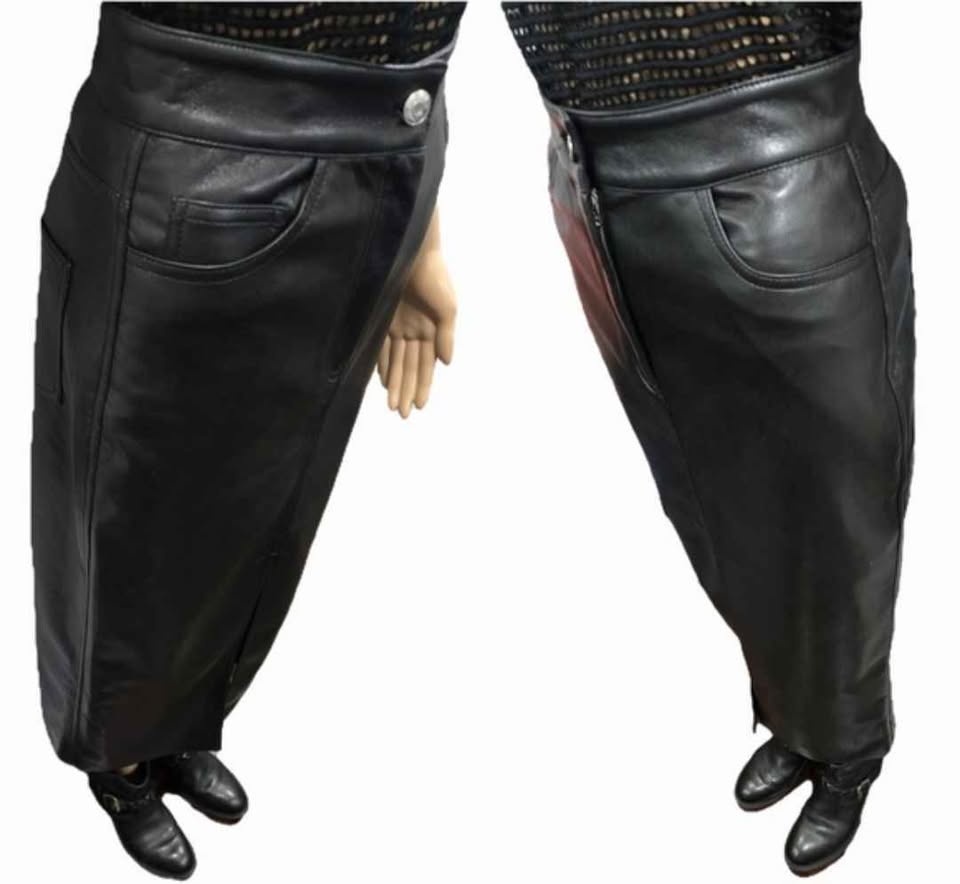 Aritzia Wilfred High-Rise Vegan Leather Midi Skirt Size 0-2 - photo 5