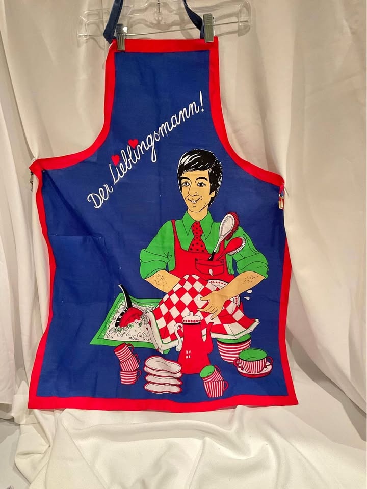 Vintage German Apron - "Der Lieblingsmann!"