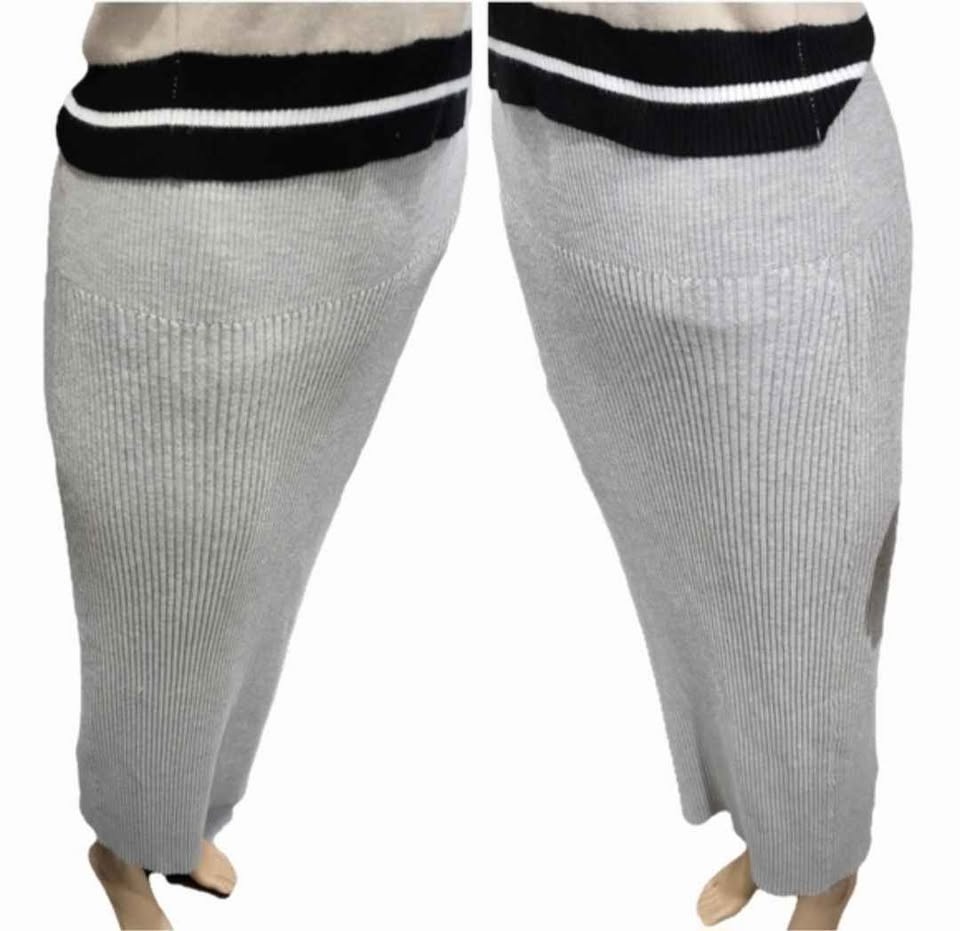 Aritzia The Group By Babaton Ultra High-Rise Ribbed Midi Skirt M - photo 4