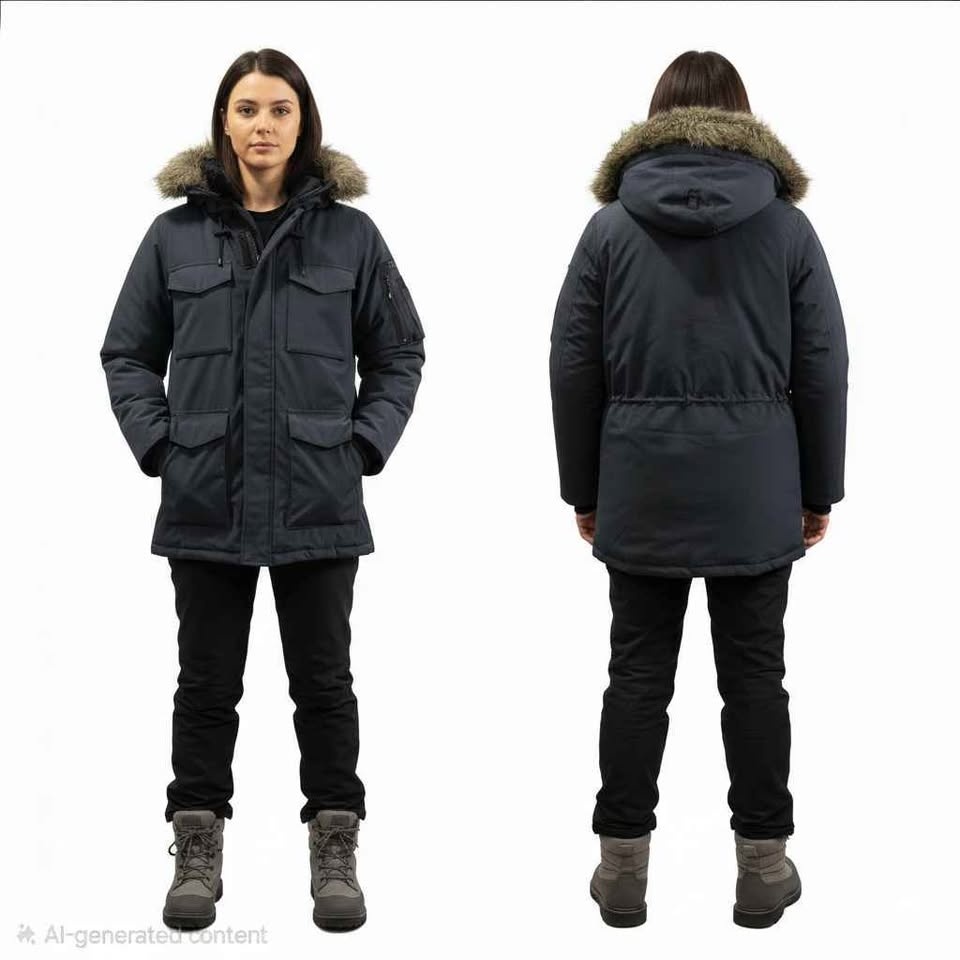 Unisex TNA Military Edition Down Parka Size S-M - photo 4