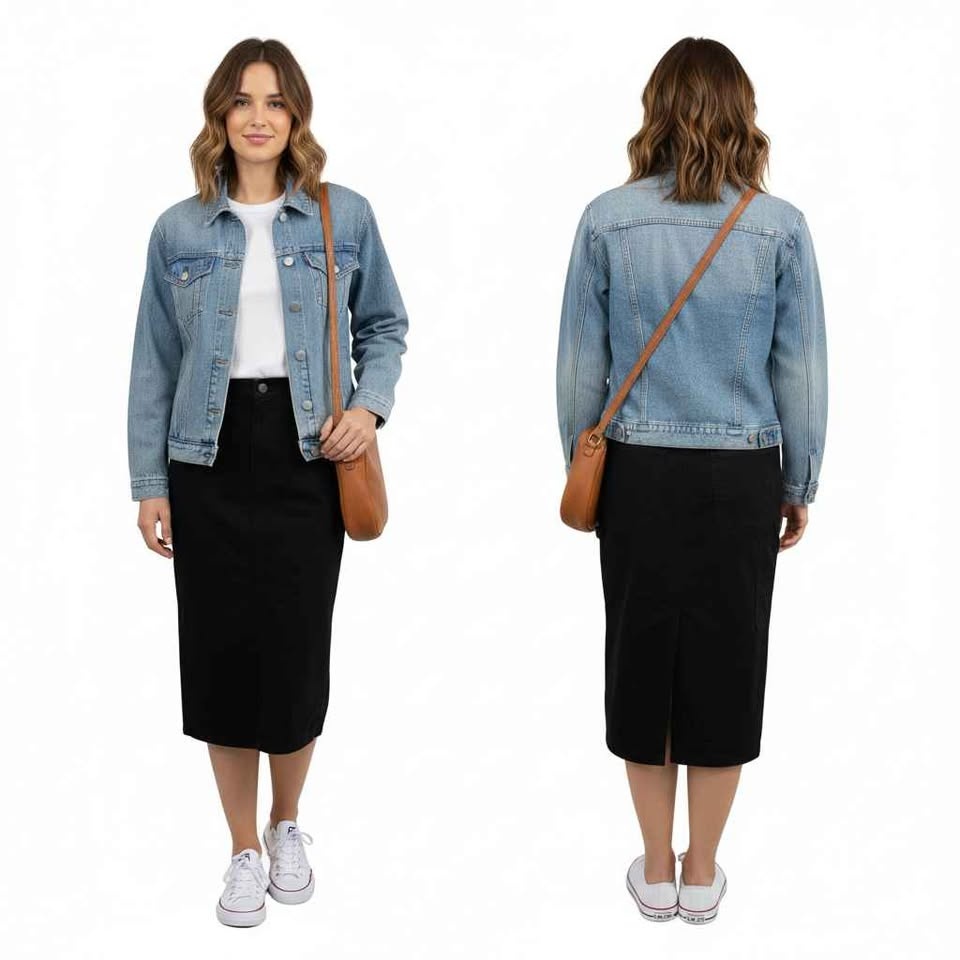 Aritzia Tna Greenwich Carpenter Midi Skirt Size 2 - photo 3