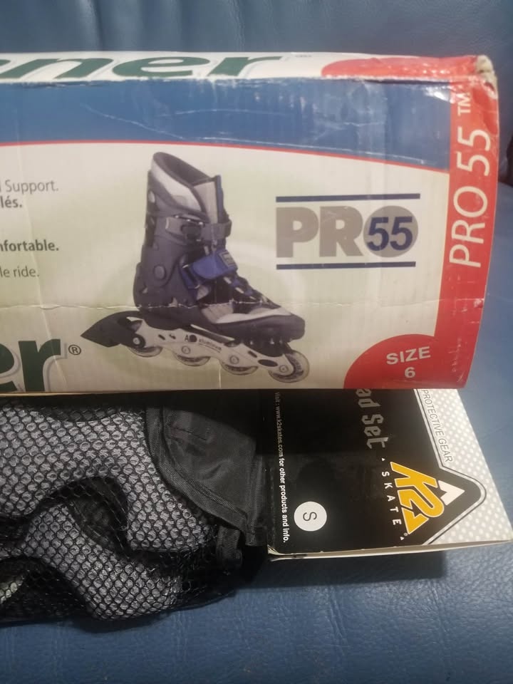 Ladies Blade Runner Pro 55 Inline Skates – Size 6 Brand New - photo 3