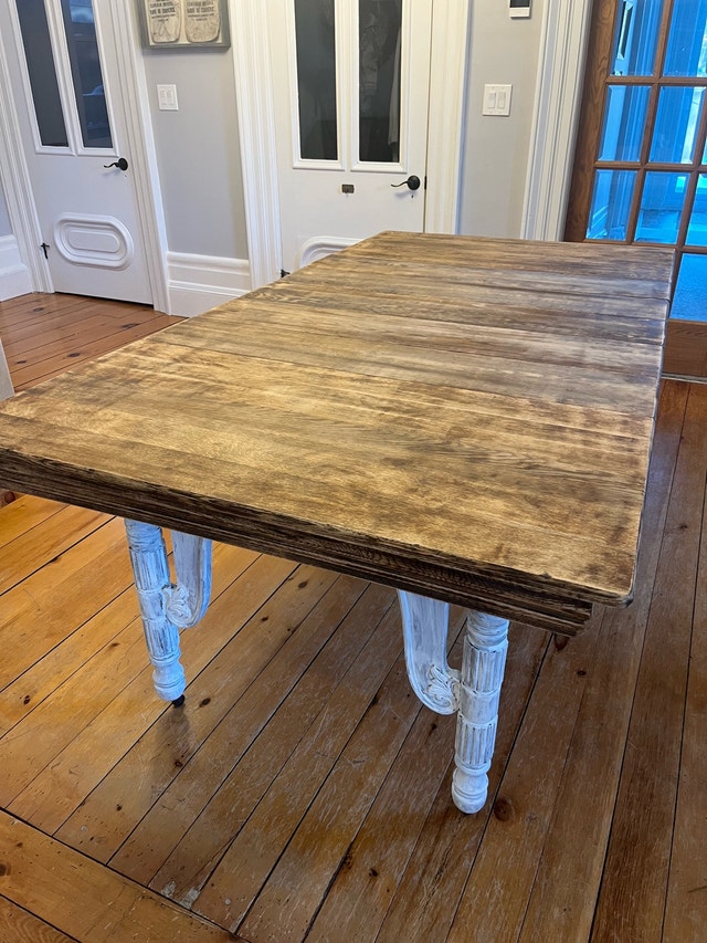 Solid Wood Antique Table - photo 2