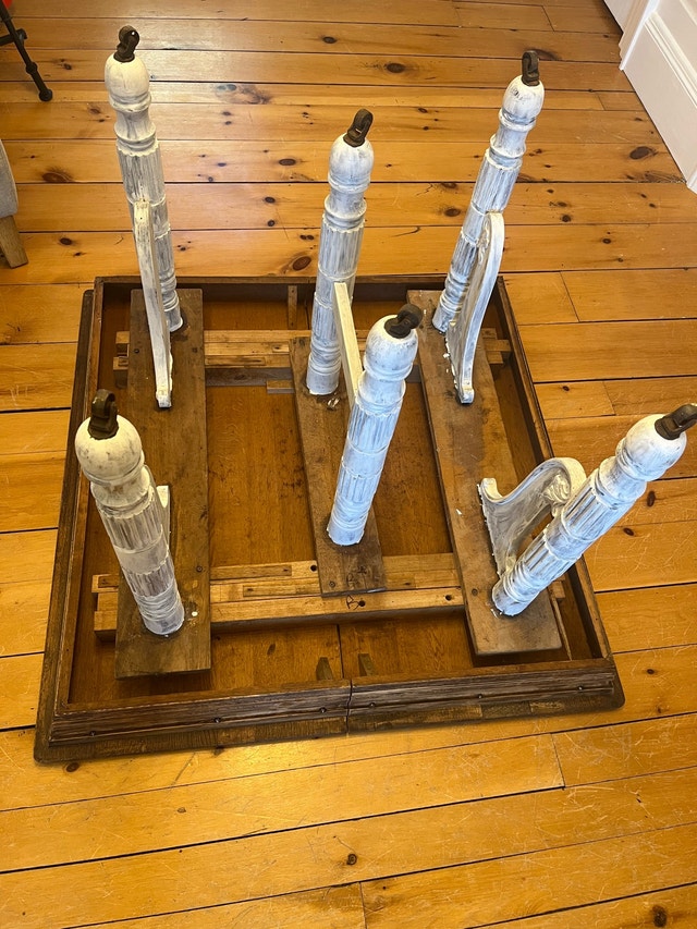 Solid Wood Antique Table - photo 3