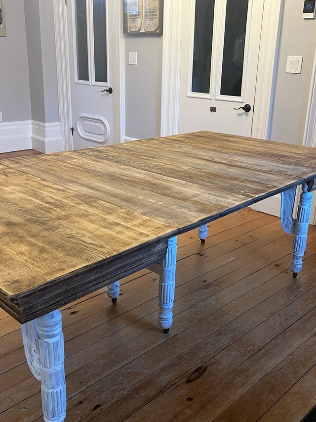 Solid Wood Antique Table - photo 4