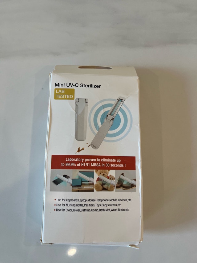 Mini UV Sterilizer - Brand New in Box - photo 2