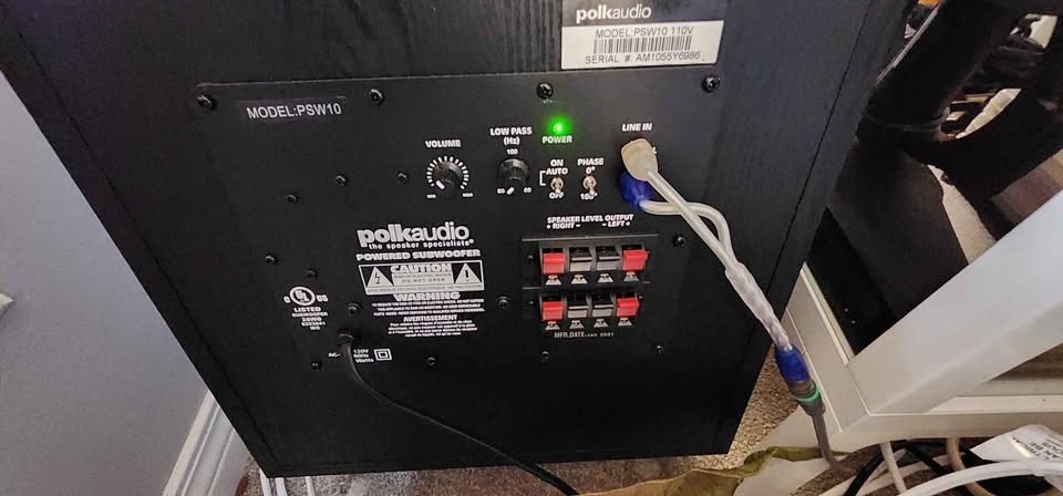 Home Theatre System: Polk Audio & Marantz - Fully Working - photo 5
