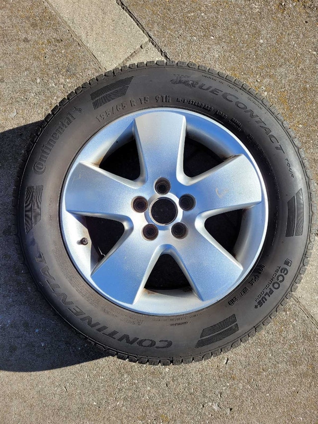 195/65/15 MK4 VW wheels and tires