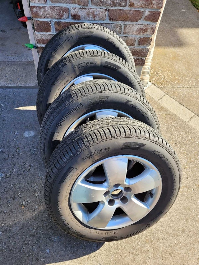 195/65/15 MK4 VW wheels and tires - photo 2
