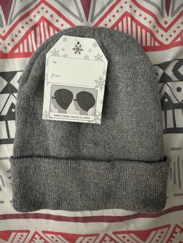 Grey Beanie Hat (Brand new, Men’s)