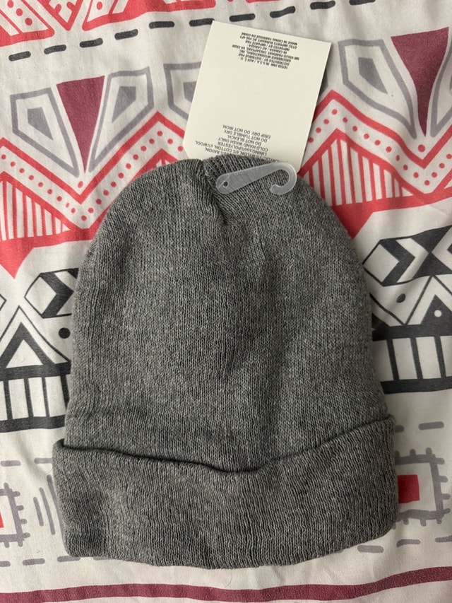 Grey Beanie Hat (Brand new, Men’s) - photo 2