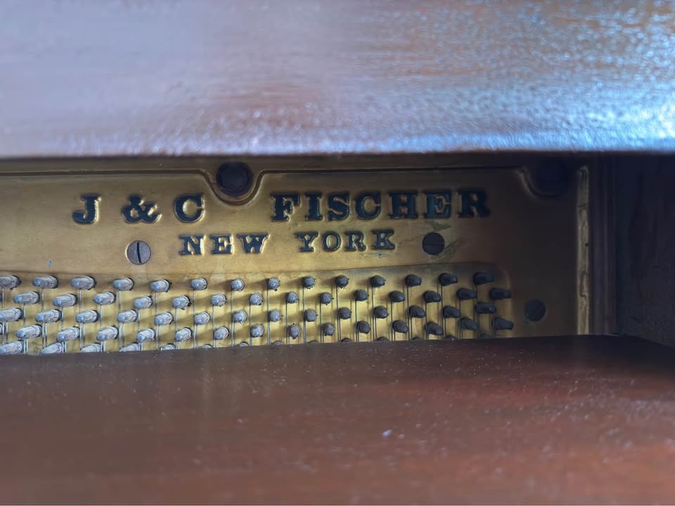 J & C Fischer New York Upright Piano - photo 2