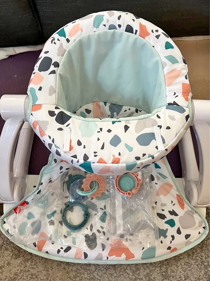 Fisher Price Sit-Me-Up Floor Seat - “Terrazzo”