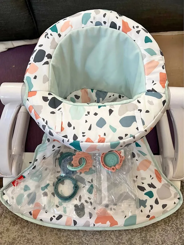 Fisher Price Sit-Me-Up Floor Seat - “Terrazzo”