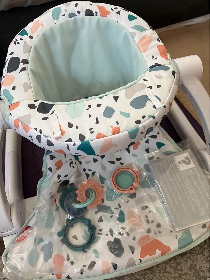 Fisher Price Sit-Me-Up Floor Seat - “Terrazzo” - photo 2