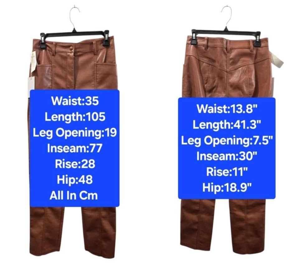 Wilfred New Rebel Faux-Leather Pants Size 6 - photo 2