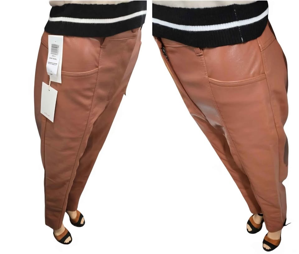 Wilfred New Rebel Faux-Leather Pants Size 6 - photo 5